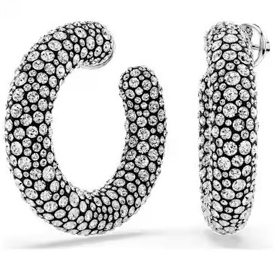 Swarovski Sublima halka küpeler SW5732283 Beyaz