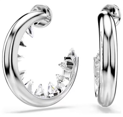 Swarovski Sublima halka küpeler SW5723288 Beyaz