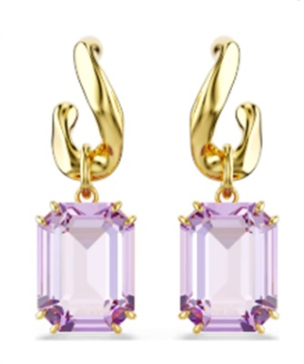 Swarovski Millenia drop earrings SW5694784 Küpe Mor