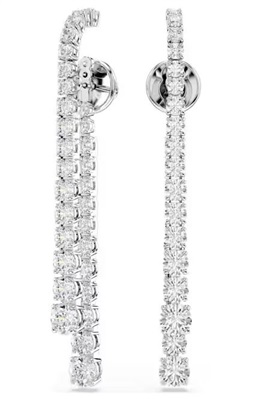 Swarovski Matrix SW5709257 Silver Drop Earrings
