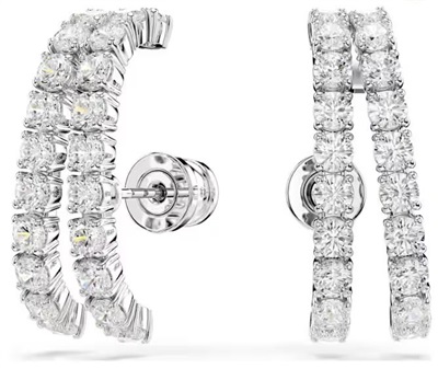 Swarovski Matrix SW5705835 Silver Ear Cuffs