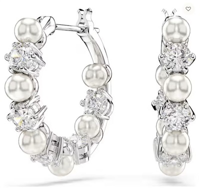 Swarovski Matrix drop earrings SW5709256 Küpe Gümüş