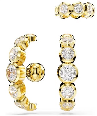 Swarovski Imber ear cuff, Set (3) SW5711482 Küpe Altın