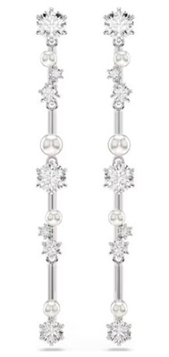 Swarovski Constella SW5705614 Silver Drop Earrings