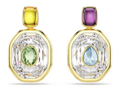 Swarovski Chroma drop earrings SW5705582 Küpe Altın