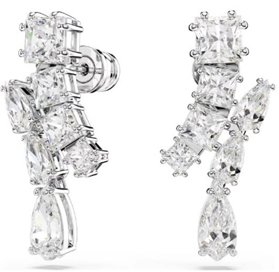 Swarovski Matrix drop earrings SW5700418, silver