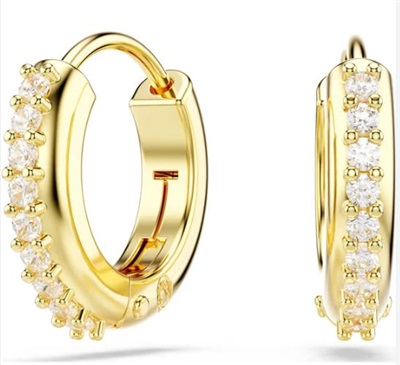 Swarovski Matrix hoop earrings SW5697228 Küpe Altın