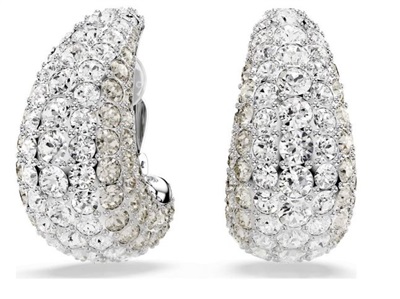 Swarovski Sublima SW5699564 серебристые серьги-клипсы