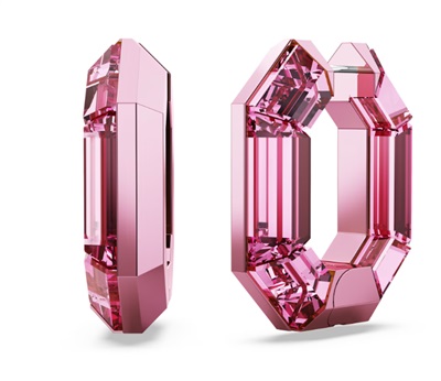 Серьги-кольца Swarovski Lucent SW5680783, розовые