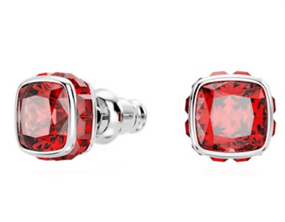 Swarovski Birthstone stud earrings, July SW5661959 Küpe Kırmızı