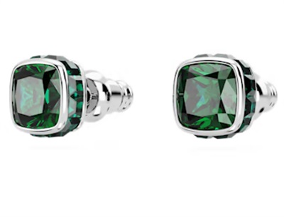 Swarovski Birthstone stud earrings, May SW5660801 Küpe Yeşil