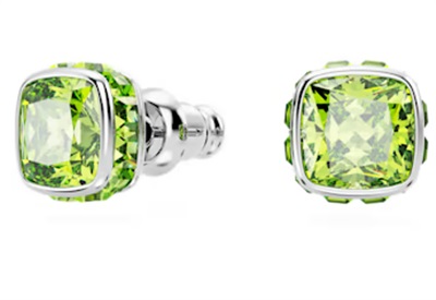 Swarovski Birthstone stud earrings, August SW5661958 Küpe Yeşil