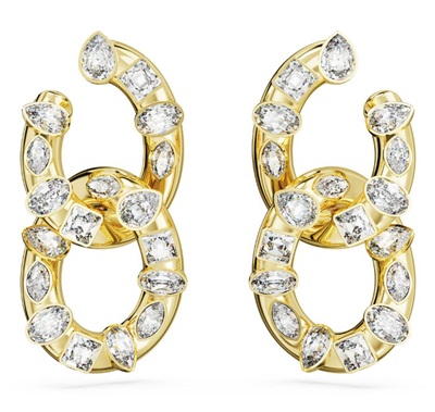 Swarovski Dextera Pierced Earrings SW5663263 Gold