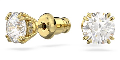 Swarovski Constella SW5642595 Gold Stud Earrings