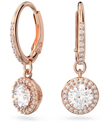 Swarovski Constella drop earrings SW5638769 Küpe Rose Gold