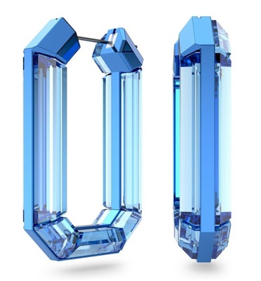 Swarovski Lucent SW5633950 Blue Hoop Earrings