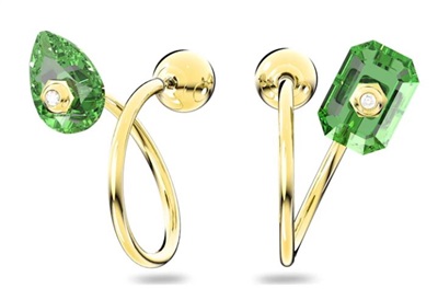 Swarovski Studiosa Pierced Earrings SW5613541, золотые серьги