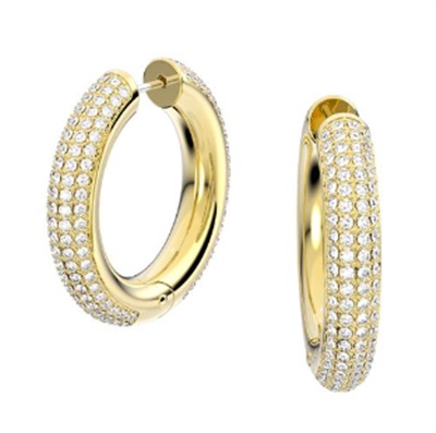Swarovski Dextera SW5618305 — золотистые серьги-кольца