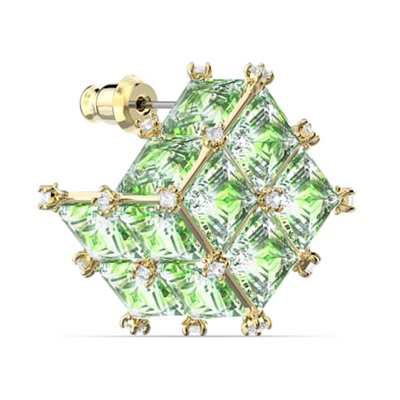 Серьга Swarovski Curiosa Mono Pierced SW5606950, зелёная