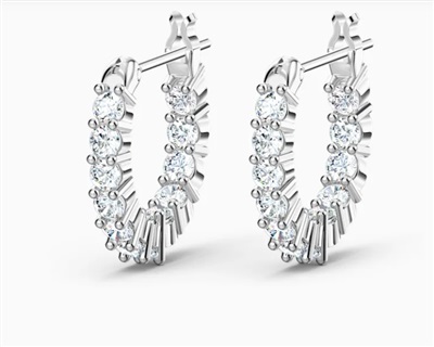 Swarovski Vittore Pierced Earrings Mini Hoop SW5562126 Silver