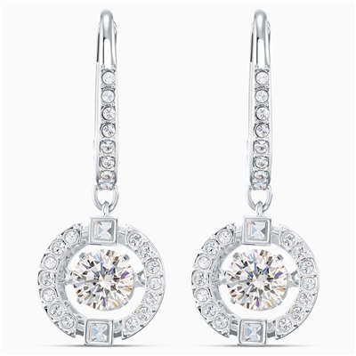 Swarovski Sparkling Dance Pierced Earrings Drop 2 SW5504652 Silver Earrings