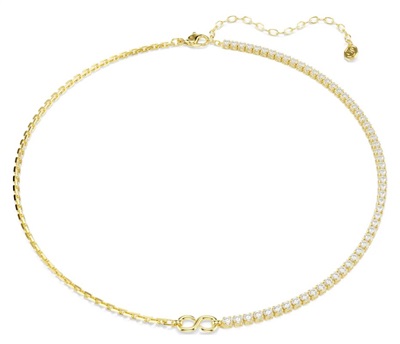 Swarovski Matrix Chain 5747717 Gold Necklace