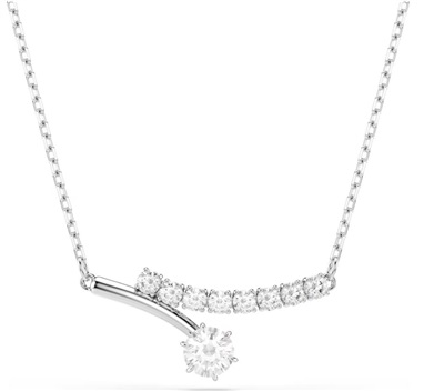 Swarovski Matrix:necklace Crash 5753568, серебристое колье