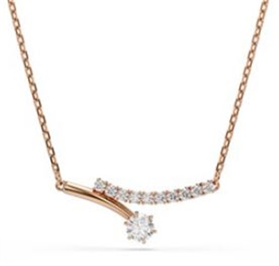 Swarovski Matrix:necklace Crash 5763823, колье Rose Gold