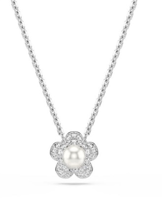Swarovski 2026 Capsule:pend Angelic Cry/rhs 5755817, серебристое колье