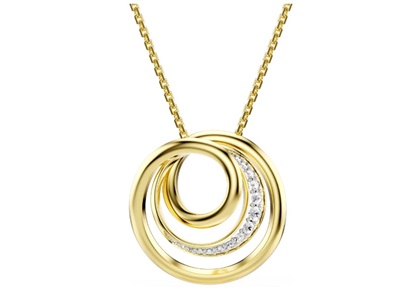 Колье Swarovski Hyperbola SW5740410, золотистое