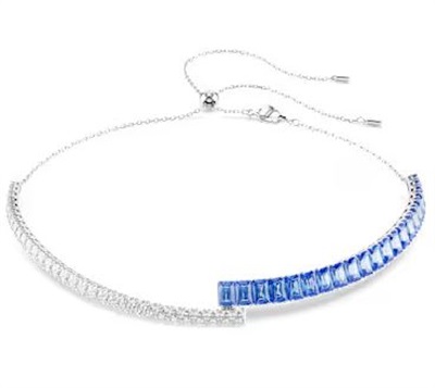 Swarovski Matrix Gerdanlık SW5722464 Kolye Mavi
