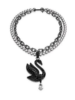 Swarovski Swan:choker Bla/bru SW5688747, чёрное колье