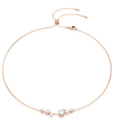 Swarovski Constella necklace, Crystal pearl SW5729504 Kolye Rose Gold