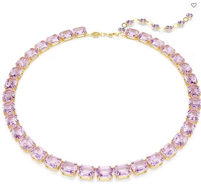 Swarovski Millenia Tennis SW5705754, фиолетовое колье