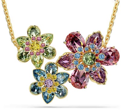 Swarovski Idyllia pendant SW5721668 Kolye Altın