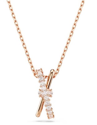 Колье Swarovski Hyperbola SW5689788 цвета Rose Gold
