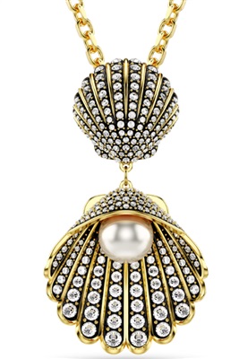 Swarovski Idyllia Shell SW5689197 Gold Necklace
