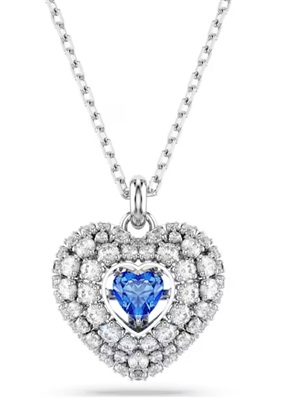 Swarovski Hyperbola pendant, Heart SW5680403 Kolye Gümüş