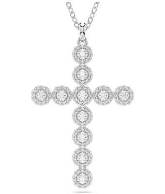 Swarovski Insigne pendant, Cross SW5675573 Silver Necklace