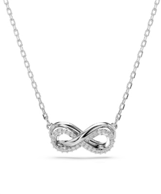 Swarovski Hyperbola Infinity SW5687265, серебристое колье