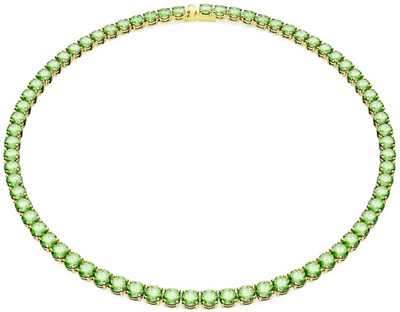 Swarovski Matrix Tennis SW5661189 Green Necklace