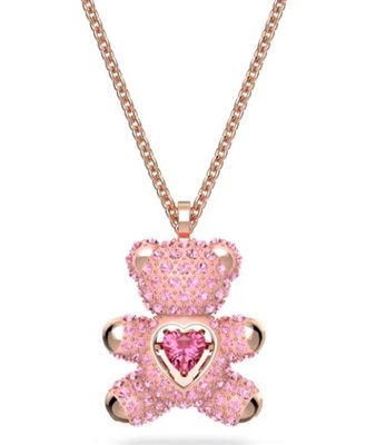 Колье Swarovski Teddy SW5642976, цвет Rose Gold