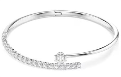 Swarovski Matrix:bangle Open 5753570 Bilezik Gümüş 5753571