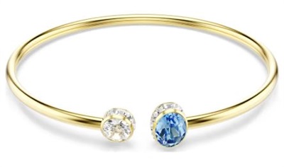 Swarovski MP Chroma:bangle Flexi 5757998 Blue Gold Bracelet