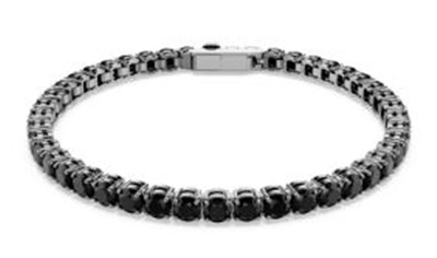 Swarovski Matrix Tennis bileklik SW5696032 Siyah 5696030