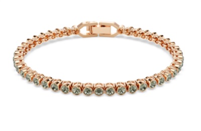 Swarovski Imber Emily Tenis bileziği SW5734240 Siyah Pembe