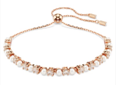 Swarovski Matrix Tennis bracelet SW5729506 Bilezik Rose Gold