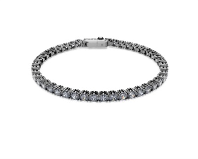 Браслет Swarovski Matrix Tennis SW5693927, чёрный, 5693927