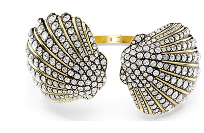 Swarovski Idyllia bangle Shell SW5696936 5696935, золотистый браслет
