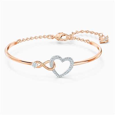 Swarovski Infinity Bangle Heart & Infinity SW5518869 Bracelet